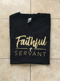 Faithful Servant Vinyl Tee